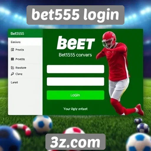 Interface do usuário do bet555 login é amigável